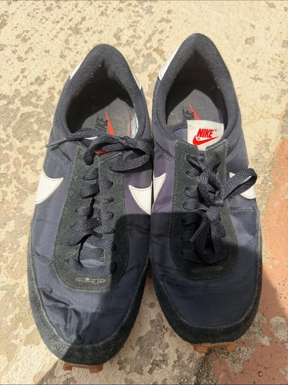 Nike Women’s Navy, White and Black Athletic Sneakers